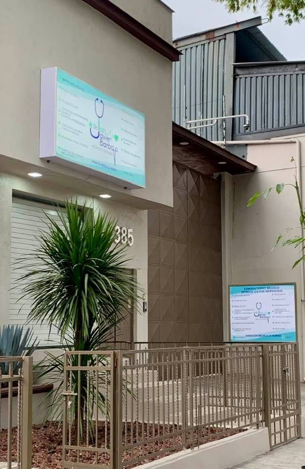 Caja de luz para exterior