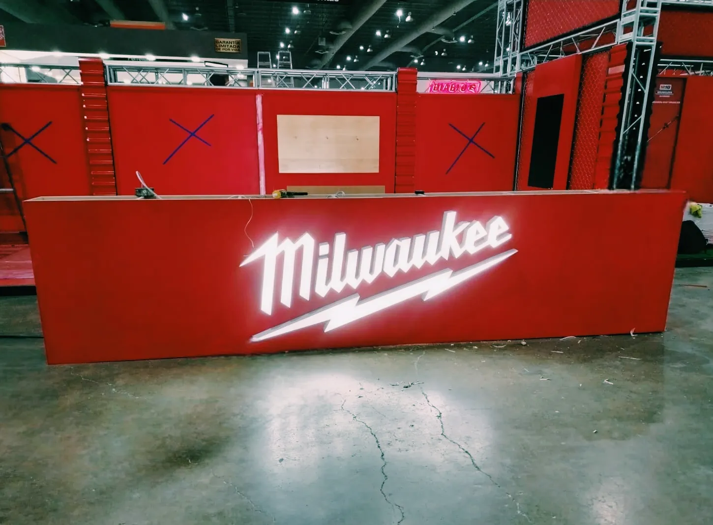 Milwaukee Letras 3D